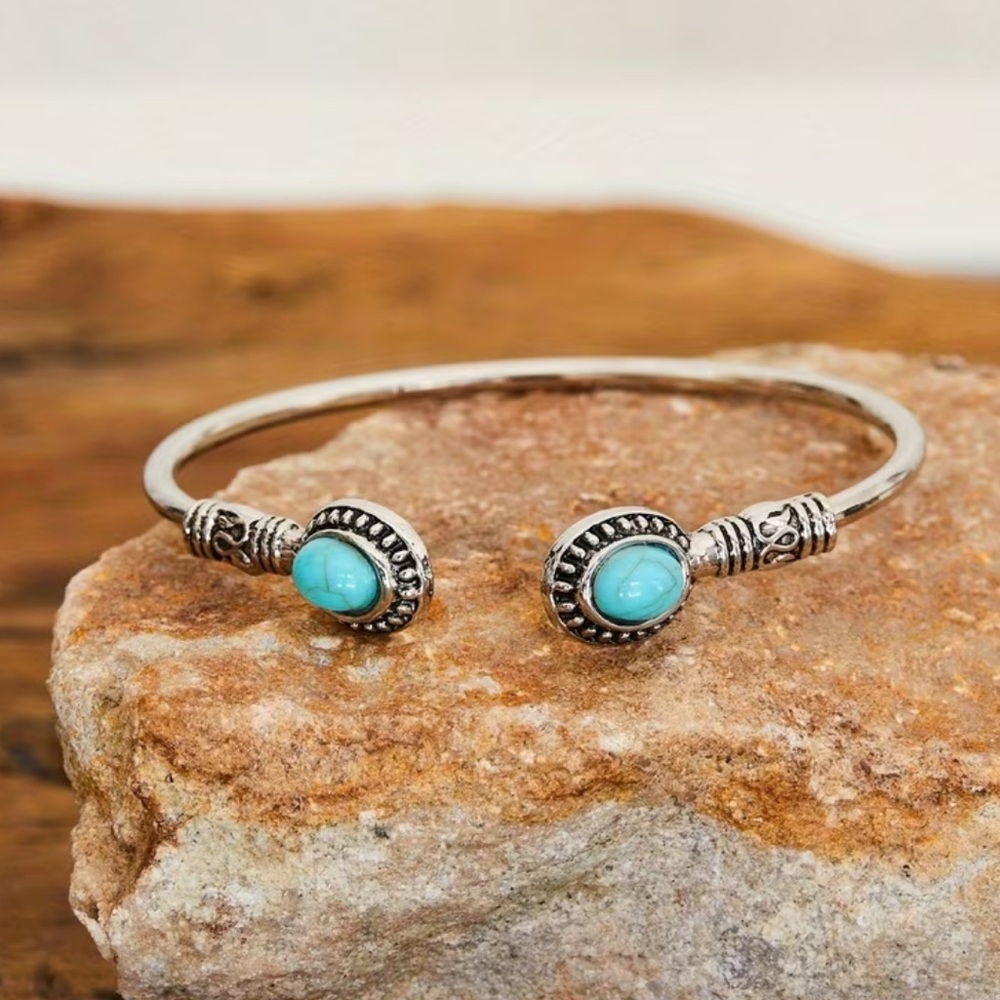 Anthropologie Western Vintage Bohemian Cuff Bangle Bracelet NEW